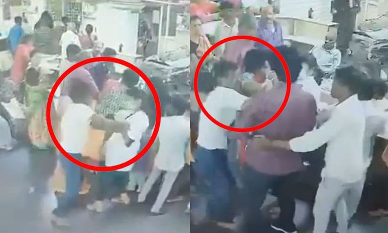 Female Junior Doctor Attacked at Gandhi Hospital; Assailant Arrested (Video Goes Viral)