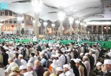 5.7 million Pilgrims Visit Masjid-e-Nabawi in One Week