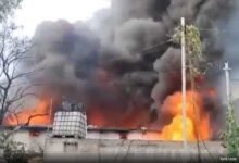 Major Fire Erupts in Medchal-Malkajgiri Industrial Area