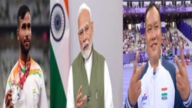 PM Modi applauds Praveen Kumar, Hokato Sema for Paralympics medals (Ld)