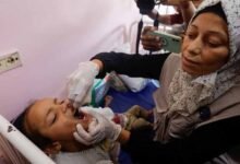 First round of Gaza anti-polio campaign ends, 560,000 children vaccinated: UN