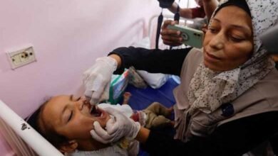 First round of Gaza anti-polio campaign ends, 560,000 children vaccinated: UN