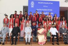 President Droupadi Murmu Addresses NALSAR University of Law Convocation