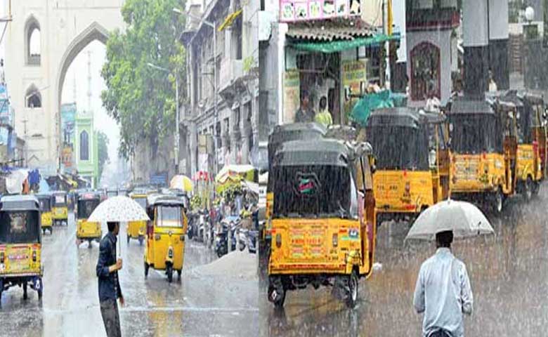 Heavy rain likely in four districts of Telangana in next 24 hours