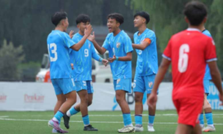 SAFF U17 C’ship: India beat Nepal 4-2 to march into final