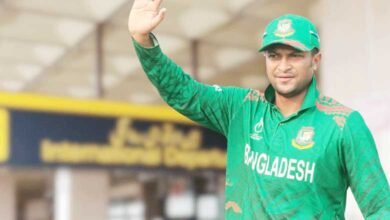 Bangladesh Star Cricketer Shakib Al Hasan Remains in Dubai Amid Murder Case, Skips Team's Return Home