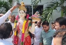 National Integration Day: KTR and Team Honor Telangana Talli with Flag Hoisting and Ritual Offerings