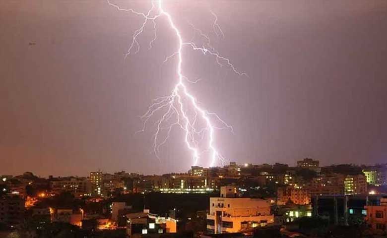 Severe Thunderstorms with Heavy Rain in Hyderabad