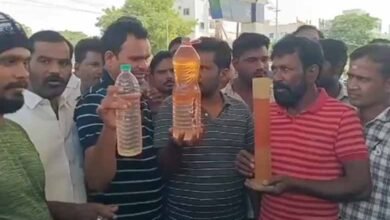 Water in Petrol Leads to Vehicle Repairs: Protest Erupts at HP Filling Station