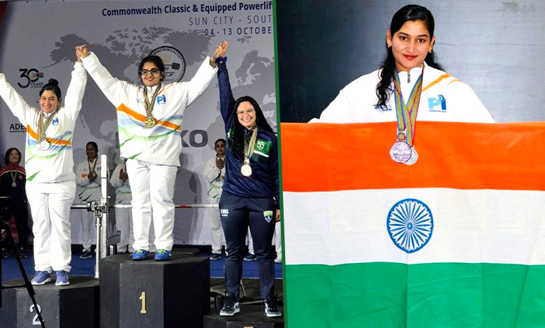 Telangana's Sukanya Tejasvath Wins Silver at Commonwealth Powerlifting Championship 2024