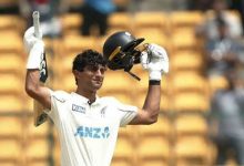 1st Test: Rachin’s unbeaten 104 power NZ to 345/7, lead India by 299 runs