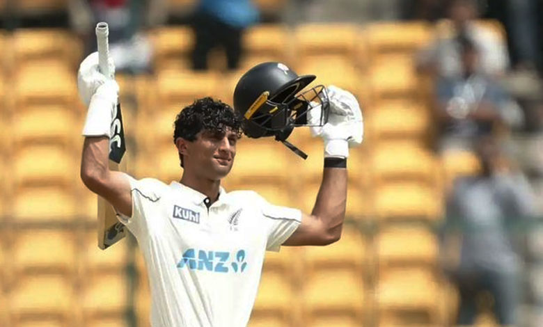 1st Test: Rachin’s unbeaten 104 power NZ to 345/7, lead India by 299 runs