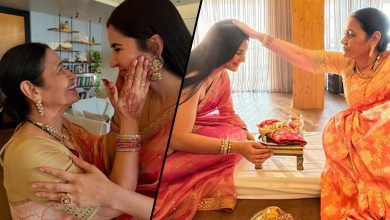 Katrina Kaif turns ‘adarsh bahu’ on Karwa Chauth