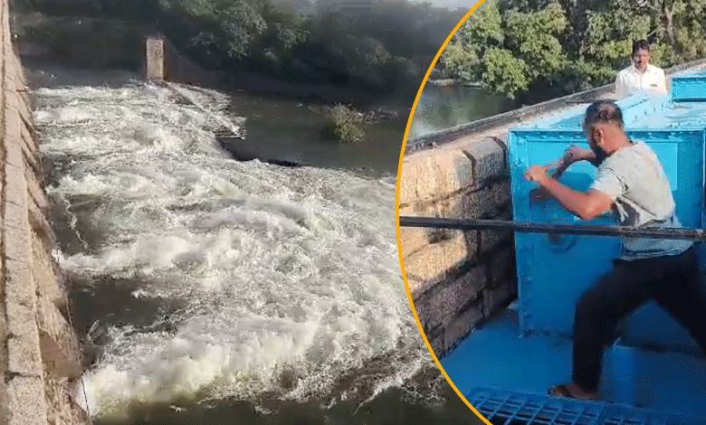 Hyderabad: Floodwater Released from Osman Sagar and Himayat Sagar Reservoirs, Authorities Issue Alert