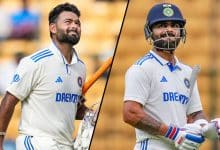 Pant overtakes Kohli in Test rankings