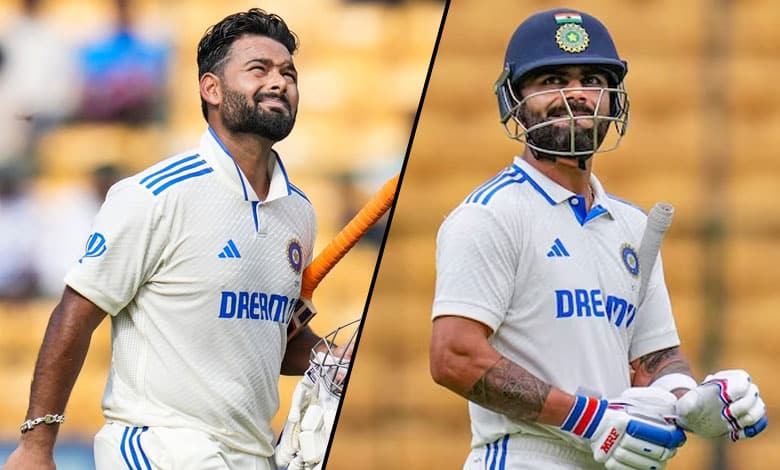 Pant overtakes Kohli in Test rankings