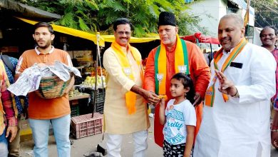 BJP Telangana's Former State Spokesperson Mir Firasath Ali Baqri Hosts Sweet Distribution Event in Hyderabad