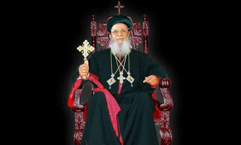 Supreme head of Jacobite Syrian Christian Church Mor Baselios Thomas I passes away