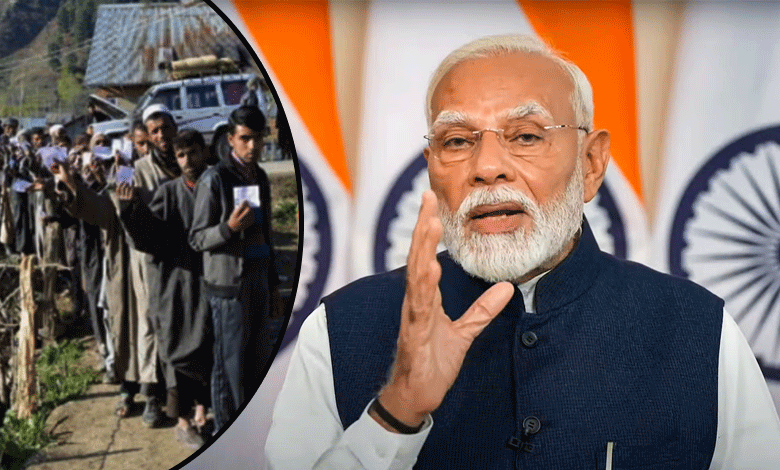 J-K polls final phase: PM Modi urges voters to come forward to make festival of democracy a success