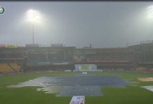 1st Test: Rain forces early stumps after New Zealand begin pursuit of 107 against India