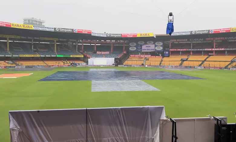 1st Test: Rain washes out second session at Bengaluru