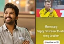 Allu Arjun wishes his ‘brother’ David Warner on his birthday