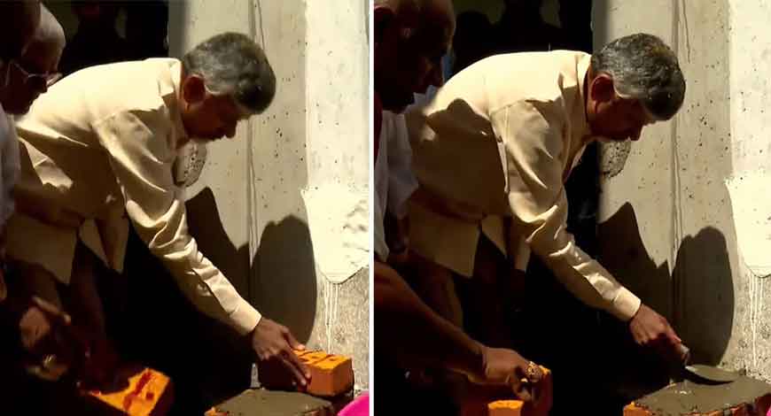 Andhra CM Naidu restarts Amaravati capital works