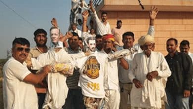 Bishnoi community burns effigies of Salman Khan, Salim Khan