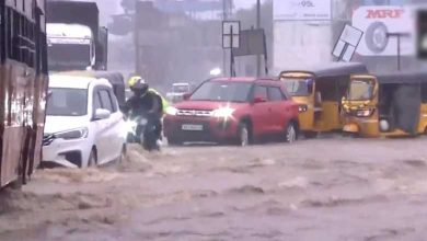 Chennai records 6.9 cm rainfall in 24 hours, waterlogging in several areas