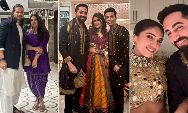 Galaxy full of stars attend Ayushmann, Tahira Kashyap's Diwali party