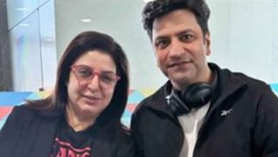 Farah Khan meets celeb chef Kunal Kapoor at Airport