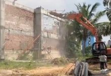 Illegal Central Government Office Demolished in Gachibowli Following High Court Order