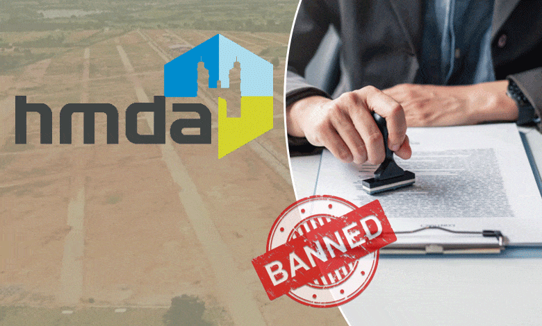 Telangana Government’s Major Move: HMDA Layouts Registration Ban Implemented