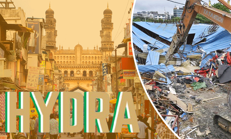 HYDRA to Crack Down on Commercial Encroachments on Hyderabad Footpaths