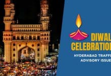 Hyderabad Traffic Advisory Issued for Diwali Celebration How to Avoid Traffic in Bhagyalaxmi Temple - Charminar Area