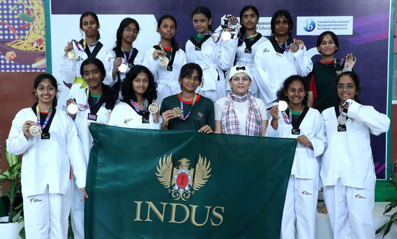 Indus International School Athletes Shine at ISSO National Taekwondo Championships