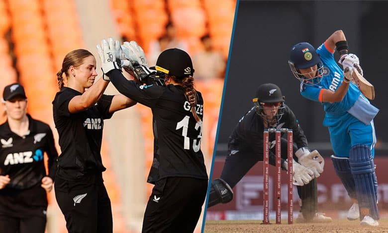 New Zealand bowls out India for 227 in first women's ODI