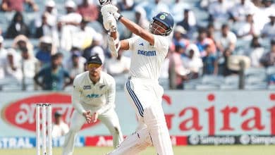 India reaches 81/1 at lunch on Day 3, chasing 359