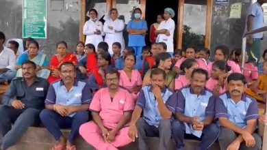 MCH Hospital Outsourcing Employees Protest Over Unpaid Salaries for 6 Months