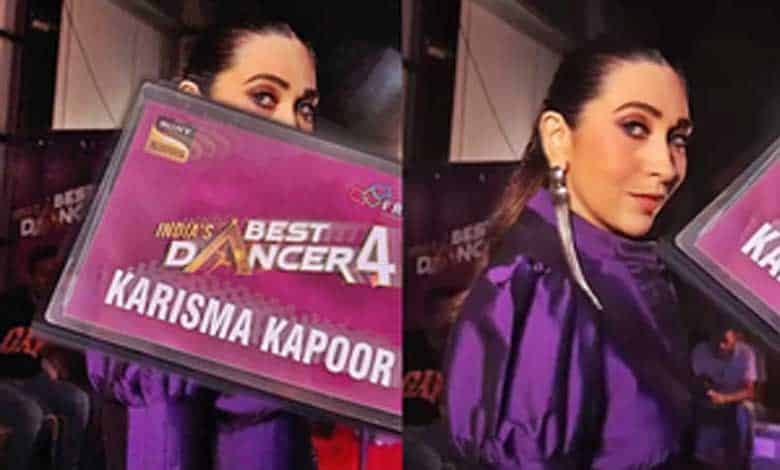 Karisma Kapoor gives a peek into an average day on sets of her dance reality show