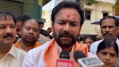 Kishan Reddy slams BRS for opposing Naval radar station