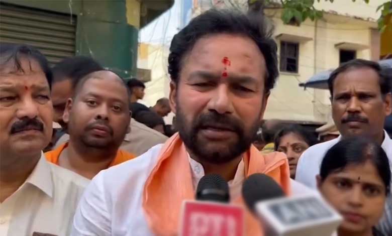 Kishan Reddy slams BRS for opposing Naval radar station