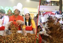 Cake Mixing Ceremony Held at Lulu Mall, Hyderabad with Over 25,000 KG of Cake Prepared