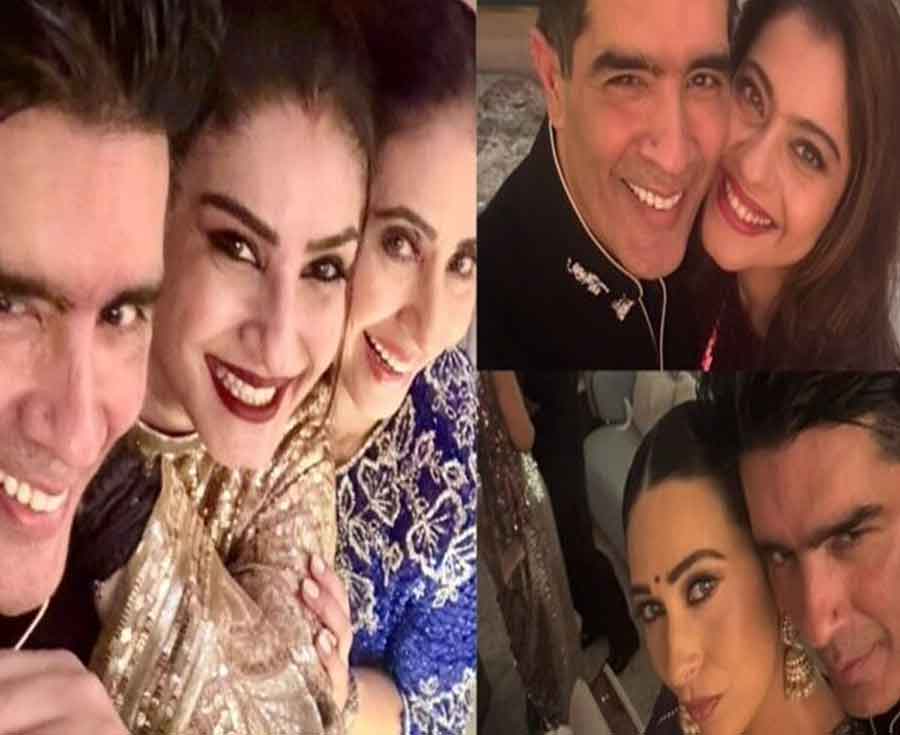 Manish Malhotra reflects on his bond with 90s heroines Kajol, Karisma and Raveena