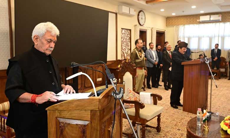 Jammu and Kashmir: Mubarak Gul Sworn in as Interim Speaker at Raj Bhavan