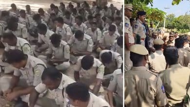 Battalion Constables Protest Across Telangana, Demand Suspension of Nalgonda Rural SI