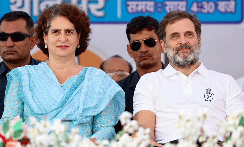 Rahul, Priyanka extend greetings on Sharadiya Navratri