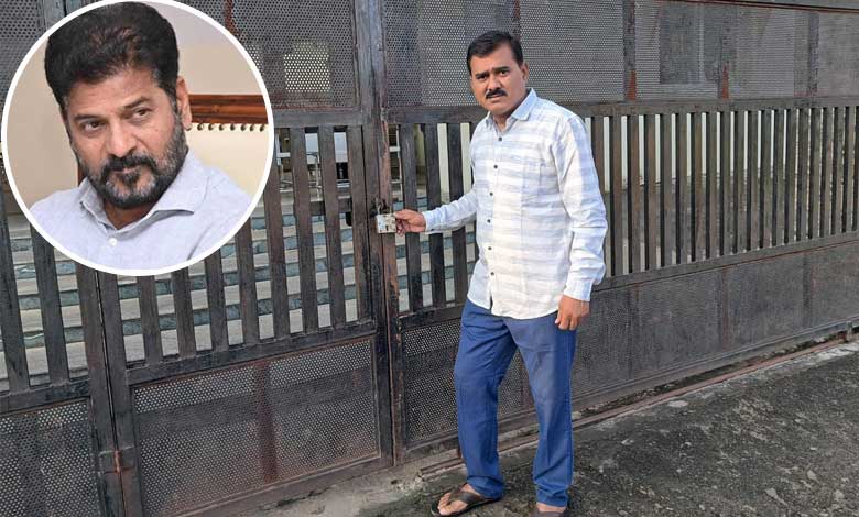 Minority Residential School Locked by Building Owner in Jayashankar Bhupalpally Over Unpaid Rent