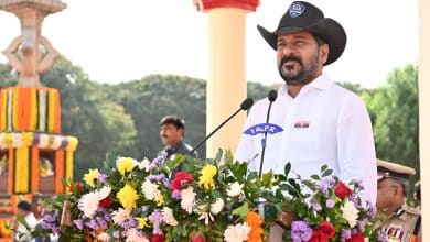 CM Revanth Reddy Participates in Police Flag Day Parade, Pays Tribute to Fallen Heroes