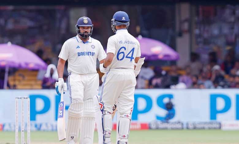 India reaches 57/0 at tea after New Zealand''s 402 all out